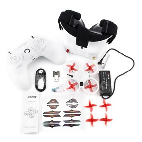 EMAX EZ 파일럿 미니 5.8G 실내 FPV 레이싱 드론 카메라 고글 안경 2 3S RTF 버전 초보자용 82mm, 1개