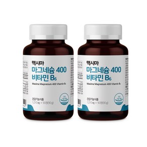 프리벤트라 마그네슘 400 위드 비타민B6 1000mg x 90정, 2개