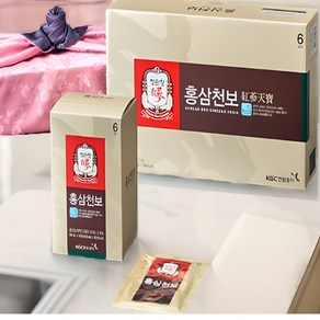 정관장 보자기 포장 홍삼천보 선물세트, 30개, 50ml