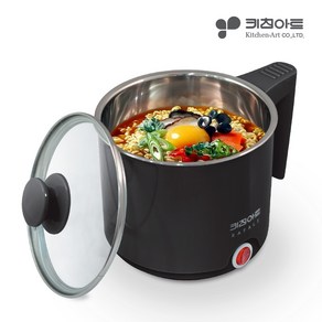 키친아트 라팔 라면 멀티포트 1L 블랙, KK-550MH