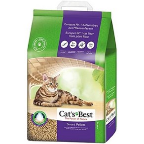 독일 Cat's Best 스마트 펠렛 반려묘 고양이용 모래, 무향, 1개, 2.5kg