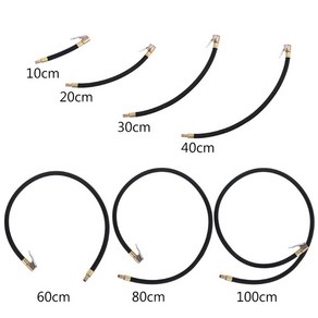 자동차 에어 호스 타이어 공기 주입기 자동 잠금 밸브가는 스레드, 7.100cm, 1개