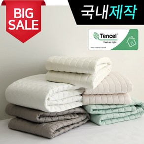 띵스룸 크림슈 텐셀모달100 먼지없는 알러지케어 고정밴드 침대패드, 크림슈 라이트핑크