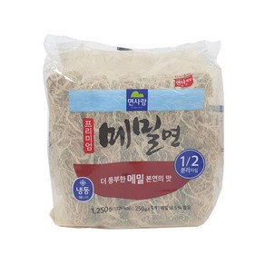 (무)(냉동)면사랑메밀면 1.25kg, 5개