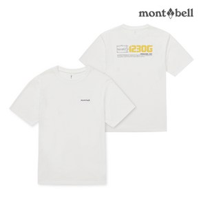 몽벨 공용 641 1230G 라운드 반팔 티셔츠