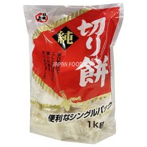 키리모찌 1kg 짱구 구워먹는 찹쌀떡, 2개