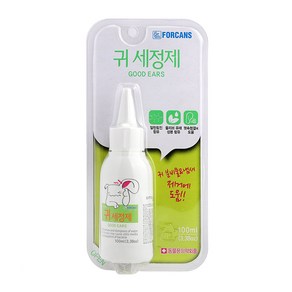 포비스 강아지 귀 세정제 귀지 관리, 1개, 100ml