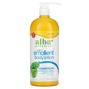 알바 보타니카 Alba Botanica Vey Emollient 바디로션 맥시멈 946ML 32FL oz), 1개