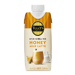 TULLYS COFFEE 타리즈코히 툴리스커피 허니 밀크 라떼 330ml 12팩, 12개