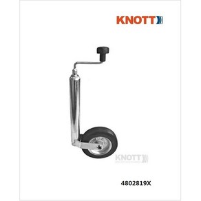 Knott 4802819X / 크노트 쟈키휠 바퀴포함 텅잭/랜딩기어TK48 200x50mm jocky wheel