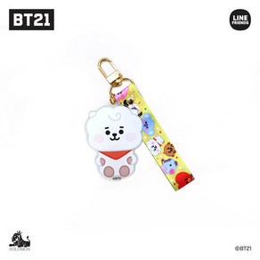 BT21 아크릴 와이어 키링 키홀더 알제이, 1개