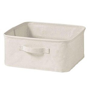 MUJI 무인양품 소프트박스 소 폭 35x깊이 35x높이 16cm 폴리에스테르 마 각형 12403470, 1개, 상품명참조