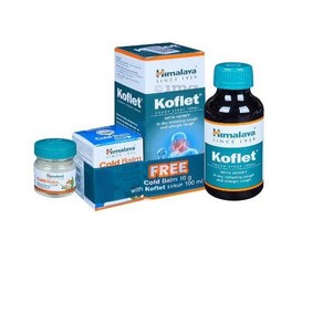 Himalaya Koflet Cough Syup 25% Honey(10gm Cold Balm Fee), 1개