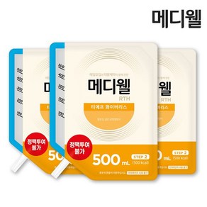 메디웰 메디웰 RTH 티에프 화이버리스 500ml x 20팩+주입세트 20개입 환자식, 1개