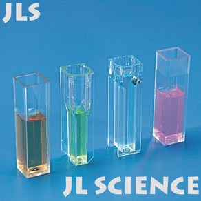 [JLS] Disposable Cuvette Cell fo Spectoscopy (OPS PMMA 1.5ml~4.5ml) 일회용 스펙트로 큐벳 일회용 셀 플라스틱큐벳 큐뱃, YLKAC-60 (100개입)