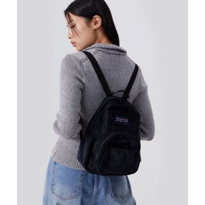 JANSPORT 하프파인트 코듀로이 미니백팩 블랙 166182 {!마감임박!}, ONESIZE