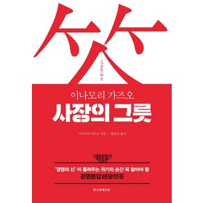 사장의 그릇:'경영의 신'이 들려주는 위기의 순간 꼭 알아야 할 경영문답