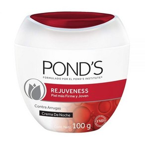 100g POND'S REJUVENESS 나이트 페이스 크림 콜라겐 비타민 E 포함, 1개