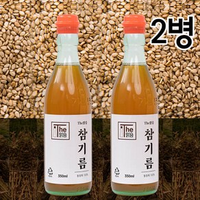 더맑음 참기름 350ml(외국산) 2개입