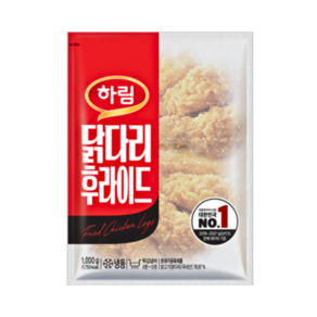 (무)(냉동)닭다리후라이드(하림 1kg), 1kg, 5개