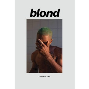 노 브랜드 Frank Ocean 포스터 Blond Album Cover Music Channel Blonde 미학 룸 벽 Decor Not Framed by es 프리미엄 실크 Art Print Inkvo 0323qt