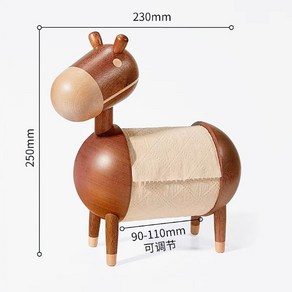 동키 마리 강아지 두루마리 휴지 걸이 케이스 홀더 티슈 집들이 선물, 1개