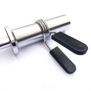 아령 마구리 덤벨 조임쇠 웨이트 경량 스프링 집게 헬스 원판 스프링 조임 고정 클립, 25mm, 1개