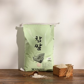 [24년햅쌀] 찹쌀10kg 백미 직접도정 공장직영 박스포장, 10kg, 1개