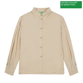 베네통 Button detail colo blouse 2F 53B2DQ02O 025