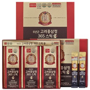 정원삼 여성을 위한 6년근 고려홍삼정 365스틱 궁 10g x 30포