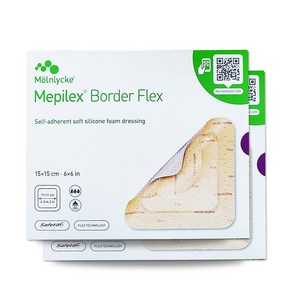 메피렉스 보더 플렉스 15X15CM 5개입x2통 Mepilex Bode Flex, 2개