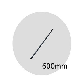 팬앤코 실링팬용 확장봉 600mm(폴라리스1 2), 블랙