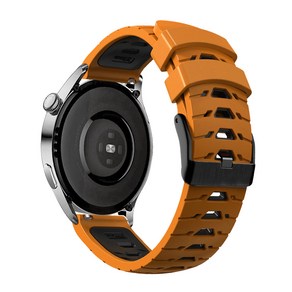 suunto 3 FITNESS 9 5 PEAK 순토 부드러운 투톤 실리콘 손목대 20mm 22mm 빠른 릴리스 시계줄, #3