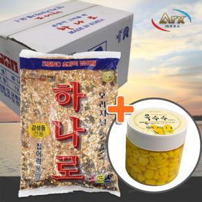 국제아르스 하나로 1.8kg x 10봉 1BOX 초강력 집어제 통합 밑밥 바다 감성돔 참돔 돌돔 낚시, 10개