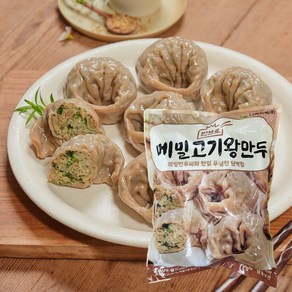 깐브로 메밀고기왕만두 냉동, 1.4kg, 1개