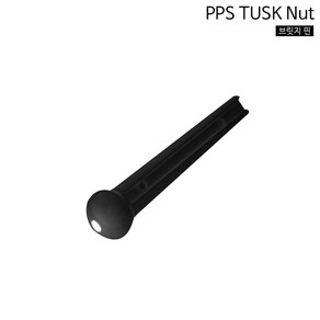 통기타브릿지핀 PPS TUSKPIN BK PTS3 브릿지핀, 1개