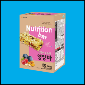 엄마사랑 아침이 든든한 영양바, 25g, 20개