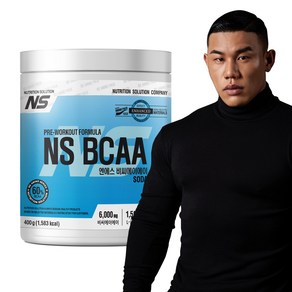 NS BCAA 아미노산 보충제 소다맛 400g, 1개