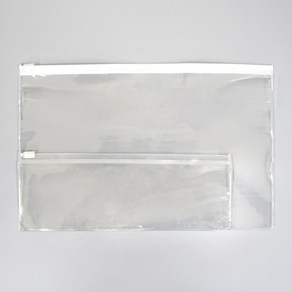 소확행몰 다용도 세면도구 워시백 지퍼백 파우치 모음 22x8cm / 26.2x17.7cm