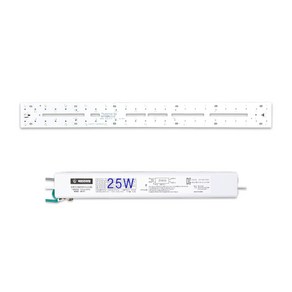 케빈라이팅 국산 삼성칩 조명 거실등 리폼 LED 모듈 거실주방등 25W 540x54mm(1장)