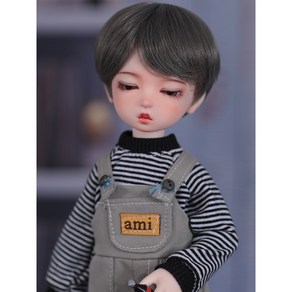 남자구관 구체관절인형26cm 메이크업 가발+의상+구두 풀세트 1/6 Aaron USD BJD