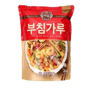 백설 부침가루, 2개, 2kg