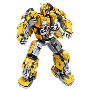 Bumblebee 트랜스포머 로봇 빌딩 블록 MOC 세트 장난감 자동차 크리스마스 선물 기술 2 in 1