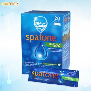 Spatone 스파톤 리퀴드 철분제 사과맛 비타민C (25mlx28봉), 28개, 756ml