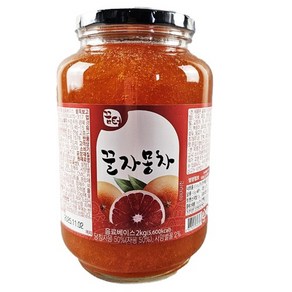 꿈터 꿀자몽차 2kg, 1개입, 1개