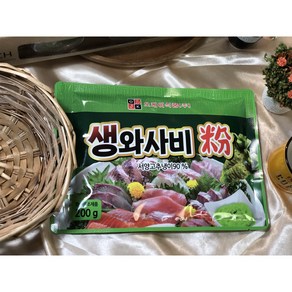 [쉐프 추천] 특A급 90% 와사비 가루 고추냉이 와사비 분 분말 리필 맛집, 200g, 1개