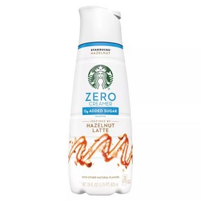 스타벅스 무설탕 헤이즐넛 라테 액상 크리머 Stabucks Zeo Suga Hazelnut Latte Coffee Ceame - 28 fl oz (828ml), 1개, 1개입