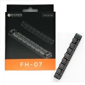 ID-COOLING PWM 7포트 팬허브 쿨러전원 분배기/FH-07 FH-07