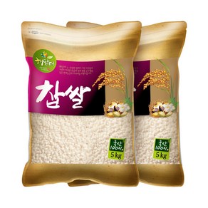 현대농산 국산 찹쌀 10kg (5kgX2봉), 5kg, 2개