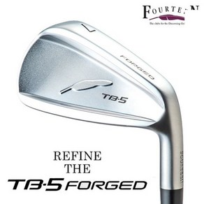 기타 포틴 REFINE THE TB-5 FORGED 남성 단조 경량스틸 6아이언 세트 2023년/일본 병행 正品/AS보증, REFINE 포틴 TB-5 스틸, 6아이언(5-PW)-R